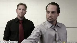 A hot woman gets fucked by a police officer in this spicy scene