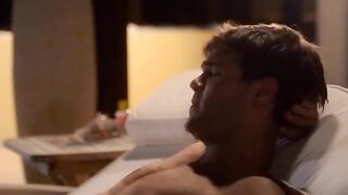 A selection of hot cumshots on the face of a beautiful Jesse Rogers