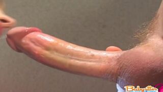 Divorced woman fucks with a supermarket cashier in anal sex