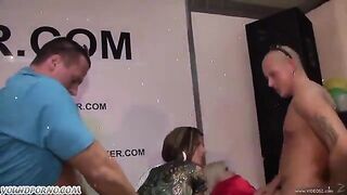 Bunch of drunk people having fun and engaging in an orgy