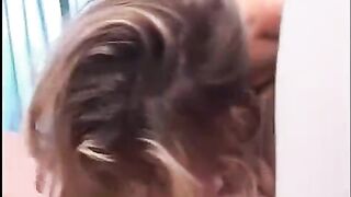 A young guy has fun with two girlfriends in a steamy threesome