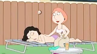 Family guy porn with Lois Griffin in a steamy lesbian scene