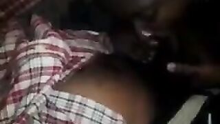 Negro man fucked fat ass of his wife