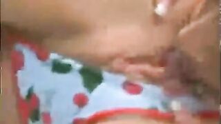 Hard lesbian sex with a stunning, mature beauty