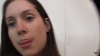 Girl makes a blowjob at home in high quality