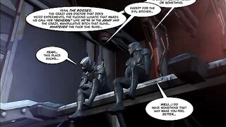 Adult comic with a porn plot - an unusual combination, but interesting