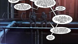 Adult comic with a porn plot - an unusual combination, but interesting