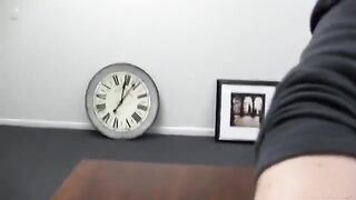 Woman with cancer at porn casting, a rare and intense scene