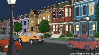 On the porn set of Family Guy: Cleveland Show parody part 1