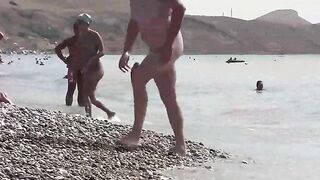 A nude holiday in the Crimean land of sun and sea
