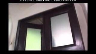 A young naked Japanese is being bullied with soft bondage play
