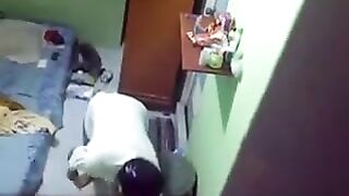 A hidden camera was secretly filming in a girl's room in the hostel