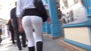 The camera man is tracking a juicy Argentine ass, showcasing the raw energy in HD
