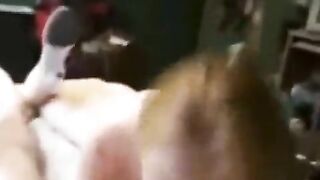 Girl was caught, put on the bed, and taken hard