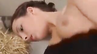 German mature Jenny has a huge ass and takes off her nylons