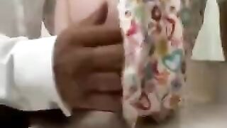 A very forward young student, who knows what to do with a penis
