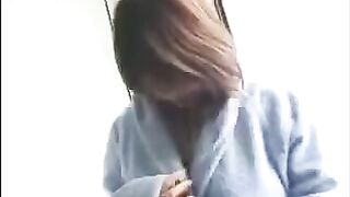 Asian virgin with huge boobs gets fucked hard in this video