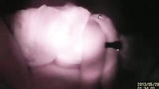 A hole in the wall lets sex neighbors get down and dirty