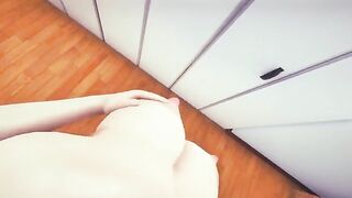 The strongest woman of the World, Chun Li, gets her boobs massaged