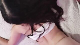 BeckyWhyte gets her white pussy queefing and cummed in HD