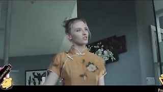 Hot cosplay elf girl Melody Marks gets dominated by a huge dick