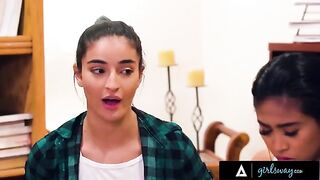 Two hot girls, Emily and Ember, have a sudden urge for sex