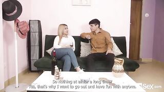 Tetona Blanca gets her boobs covered with cum in this video