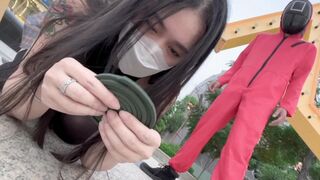 Asian version of the Squid Game porn