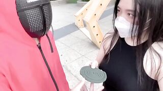 Asian version of the Squid Game porn