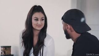 A fun schoolgirl scene with perky teen Eliza Ibarra