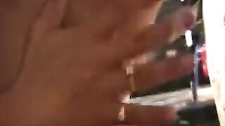 He brought himself to a jet orgasm with his fingers and a toy