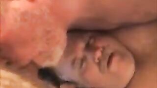 A girl with two guys in a threesome they really liked