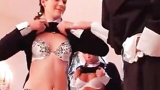 A nun forced three girls to have lesbian sex with toys in her house