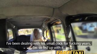 The bride got fucked by a taxi driver before the wedding
