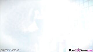 A beautiful woman Alison Tyler plays with herself