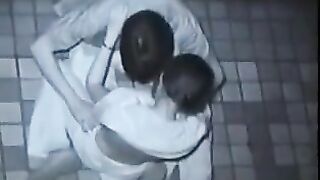 He kicked his pants down and began to fuck his girlfriend in the ass