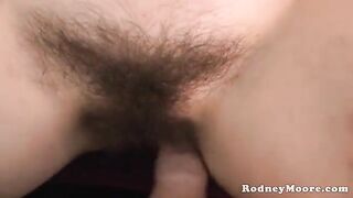 A neighbor with a natural pussy has long wanted to get intimate