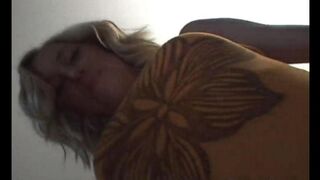 First creamy pussy experience for young blonde teen Ellie