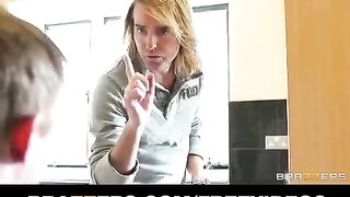A Japanese girl is having sex with a guy in the bathroom