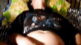 The narrow pussy of a minor is caressed on camera