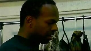 Black men enjoy each other with their cocks