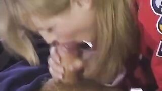 The fan got the hockey player’s cock in her ass