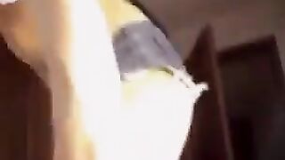 Hot Russian with juicy natural boobs gets naked