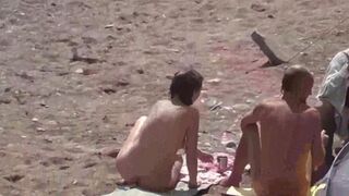 Bathing in the sea naked is a great pleasure