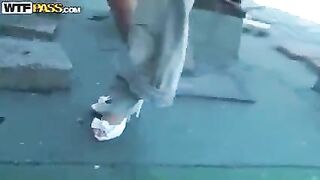 Tourist left his girl and fucked a girl in the mountains with Pikaper