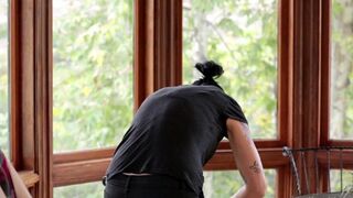 Vietnamese beauty fucked by her boyfriend with a strap-on