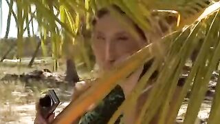 The couple tried to fuck on the beach and sank in the water