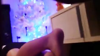 I got drunk and lay on the floor, masturbating