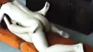 A young married couple have sex directly at their home