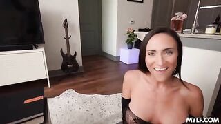She will be covered in jizz in amazing POV